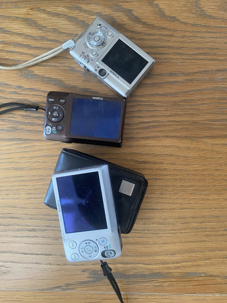 Canon Digital IXUS 105 en IXUS 50 camera's, Ophalen, Gebruikt, Compact, Canon