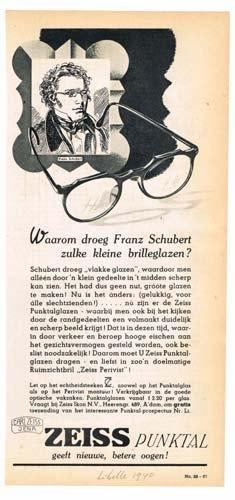 Zeiss PUNKTAL - Advertentie uit Tijdschrift 1940, Verzamelen, Ophalen of Verzenden, 1920 tot 1940, Knipsel(s)