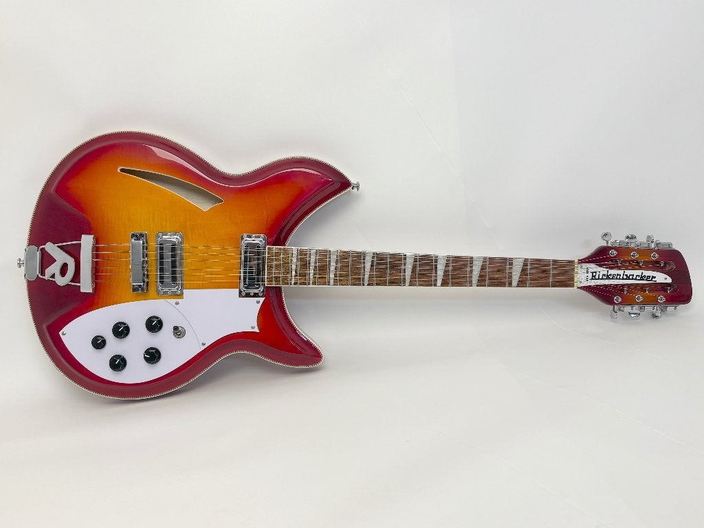 RICKENBACKER REMAKE 381 12 STRING FIREGLO, Muziek en Instrumenten, Overige merken, Semi-solid body, Unknown, Unknown
