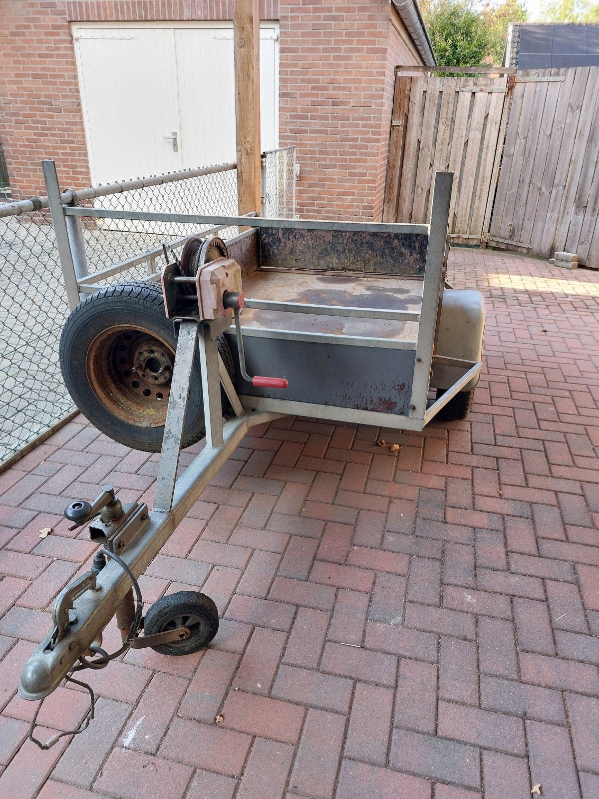 aanhanger aanhangwagen, Auto diversen, Ophalen