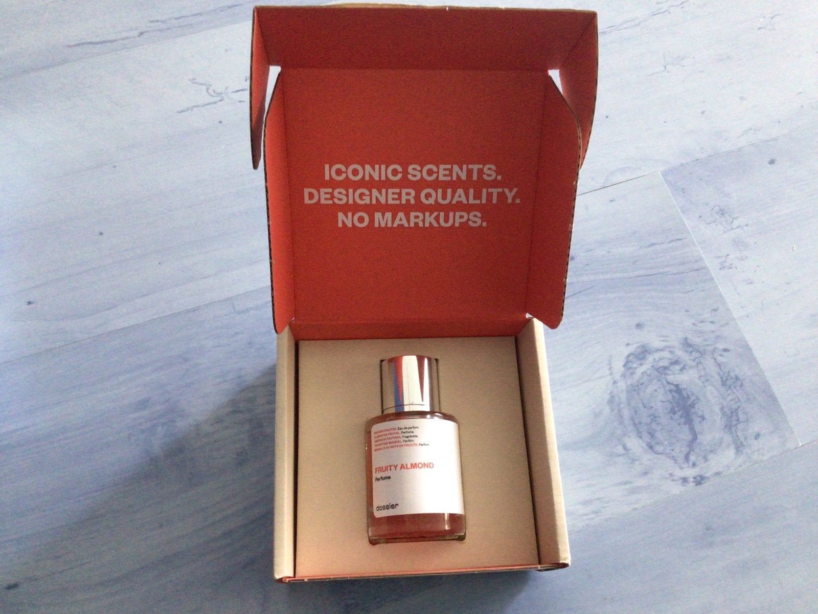 Dossier Fruity Almond Parfum - Geïnspireerd op Good Girl, Ophalen of Verzenden, Nieuw