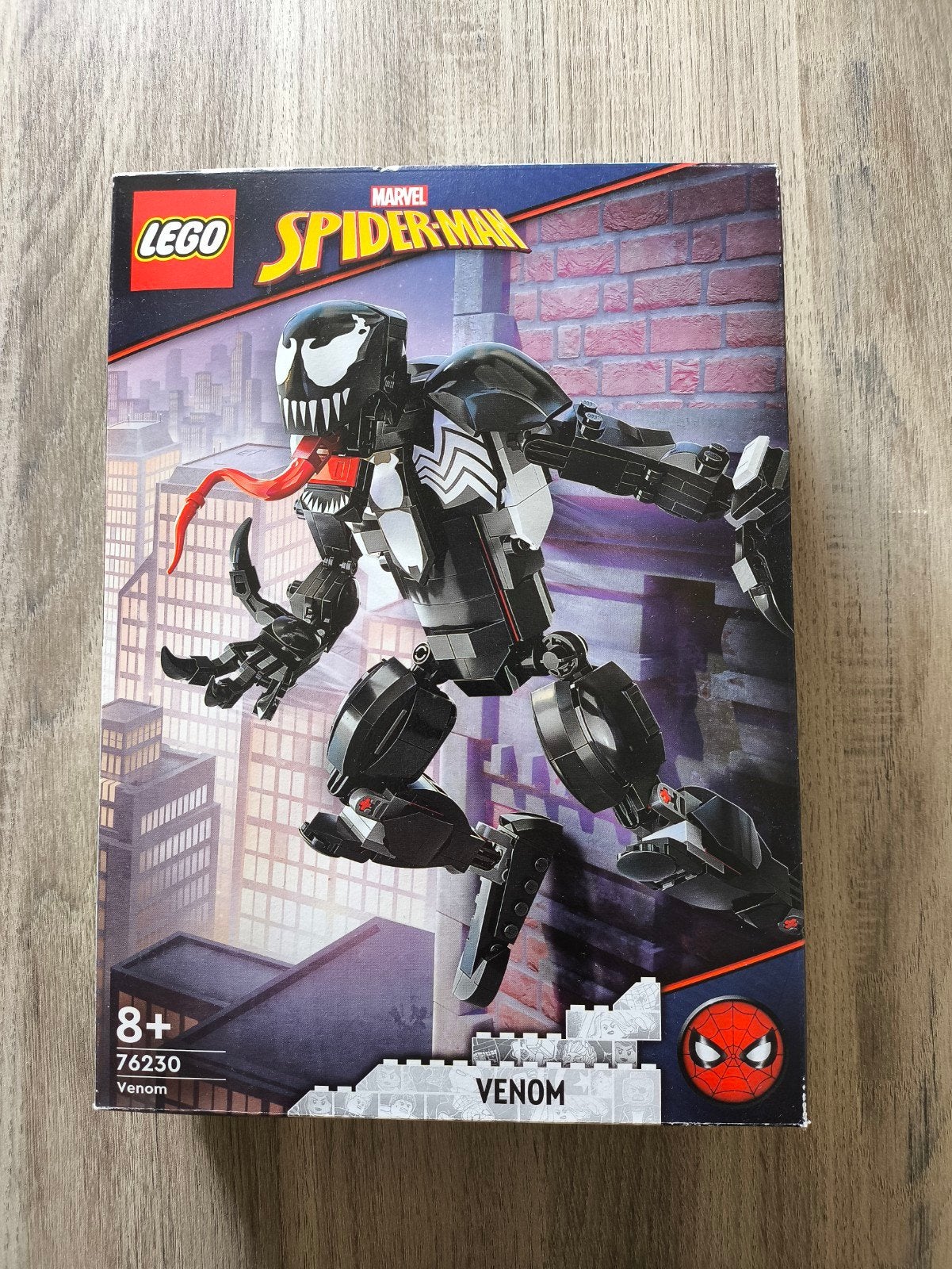 LEGO Spider-Man Venom figuur (76230) - Compleet met doos, Ophalen of Verzenden, Zo goed als nieuw