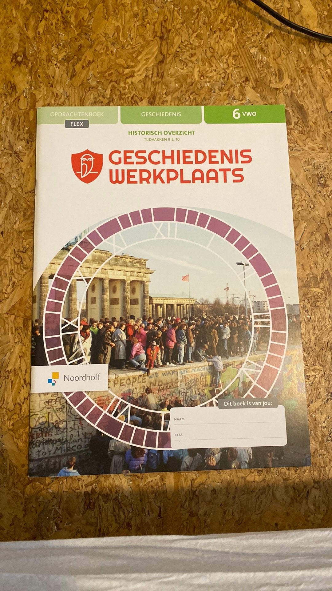 Geschiedeniswerkplaats 3e ed vwo 6 FLEX Opdrachtenboek histo, Ophalen of Verzenden, Nieuw, VWO, Geschiedenis