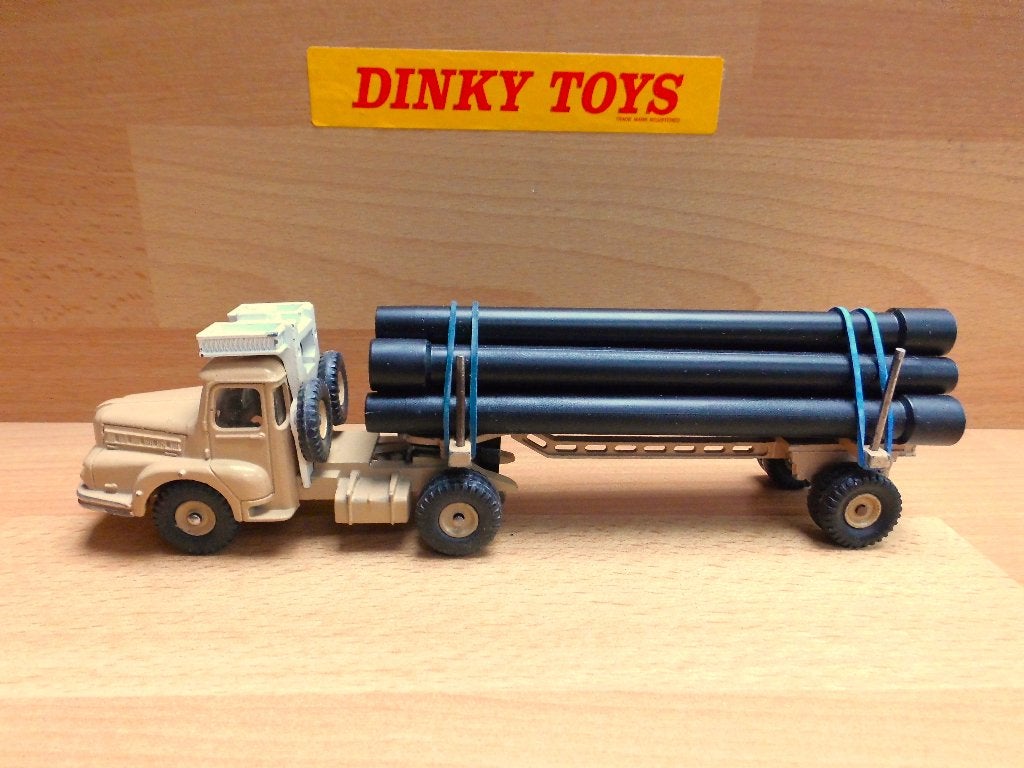 Dinky Toys MECCANO Frankrijk No. 893 Unic Saharien, Ophalen of Verzenden, Zo goed als nieuw, Bus of Vrachtwagen, Dinky Toys