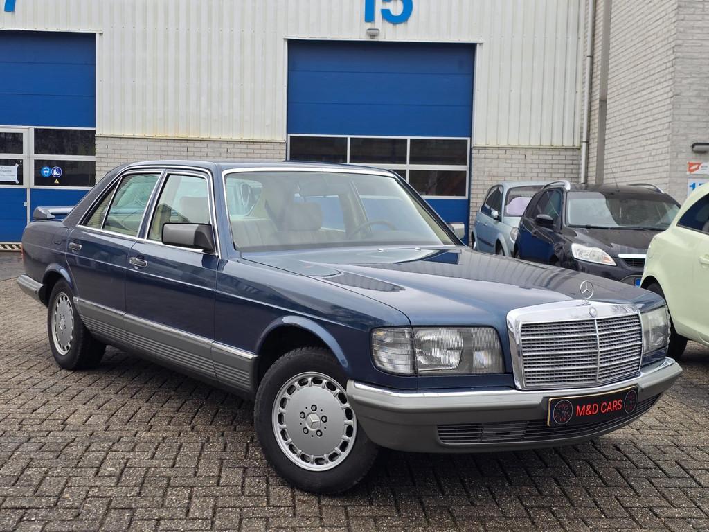 Mercedes-Benz S-klasse 500 SE AUTOMAAT/SCHUIFDAK/AIRCO/ELEK, Auto's, Mercedes-Benz, Automaat, 1651 kg, Gebruikt, Elektrische ramen