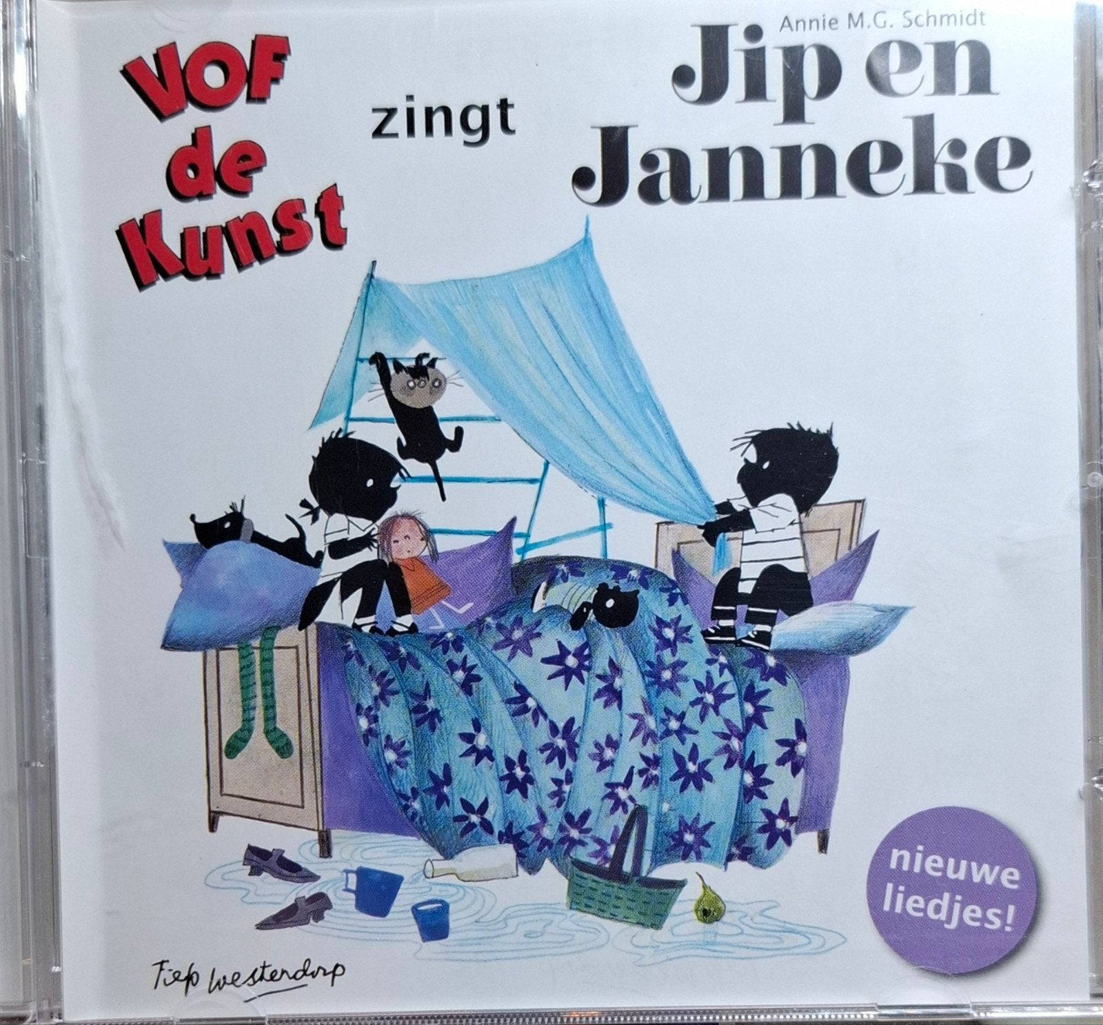 VOF De Kunst zingt Jip en Janneke CD - Krasvrij
