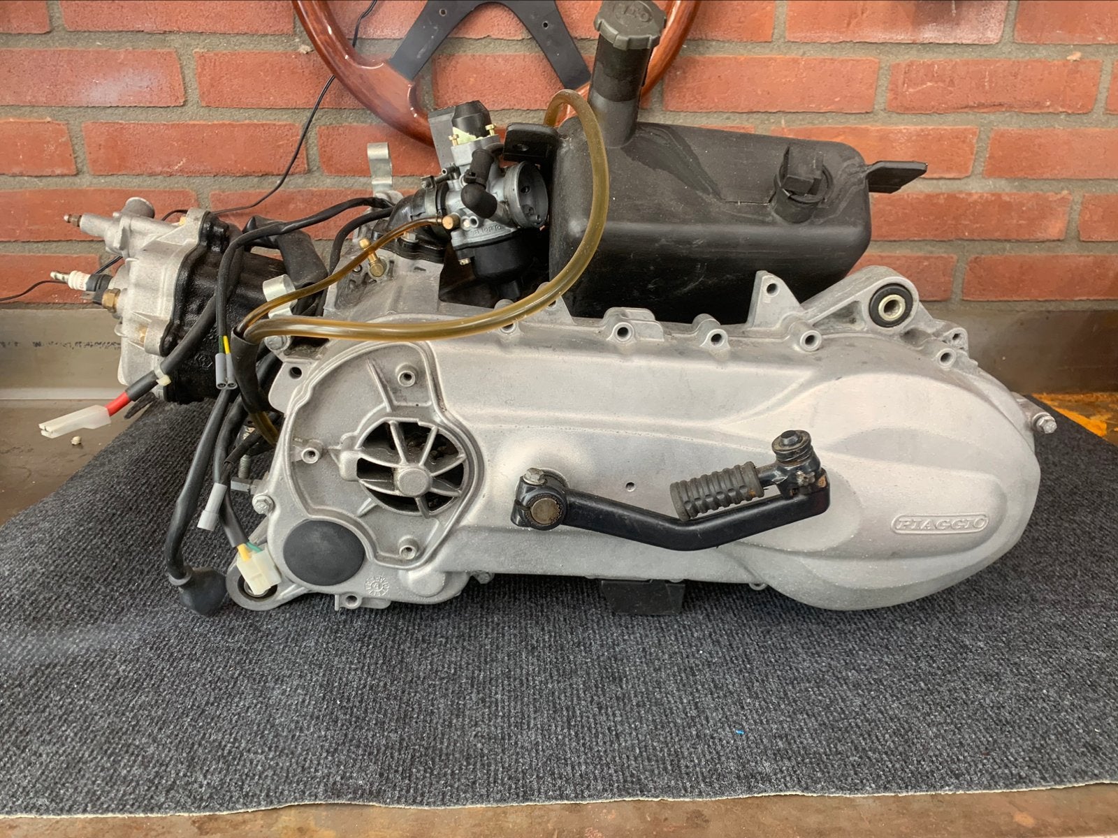 Gilera runner fx 125cc 2t M07 motorblok z.g.a.n. 2692km, Ophalen