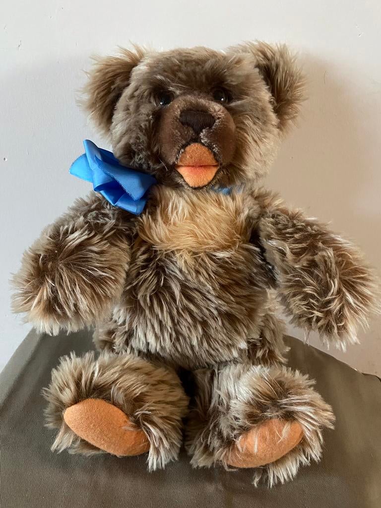 Steiff beer Mohair Zotty, 009259, 40cm, Ophalen of Verzenden, Zo goed als nieuw, Stoffen beer, Steiff