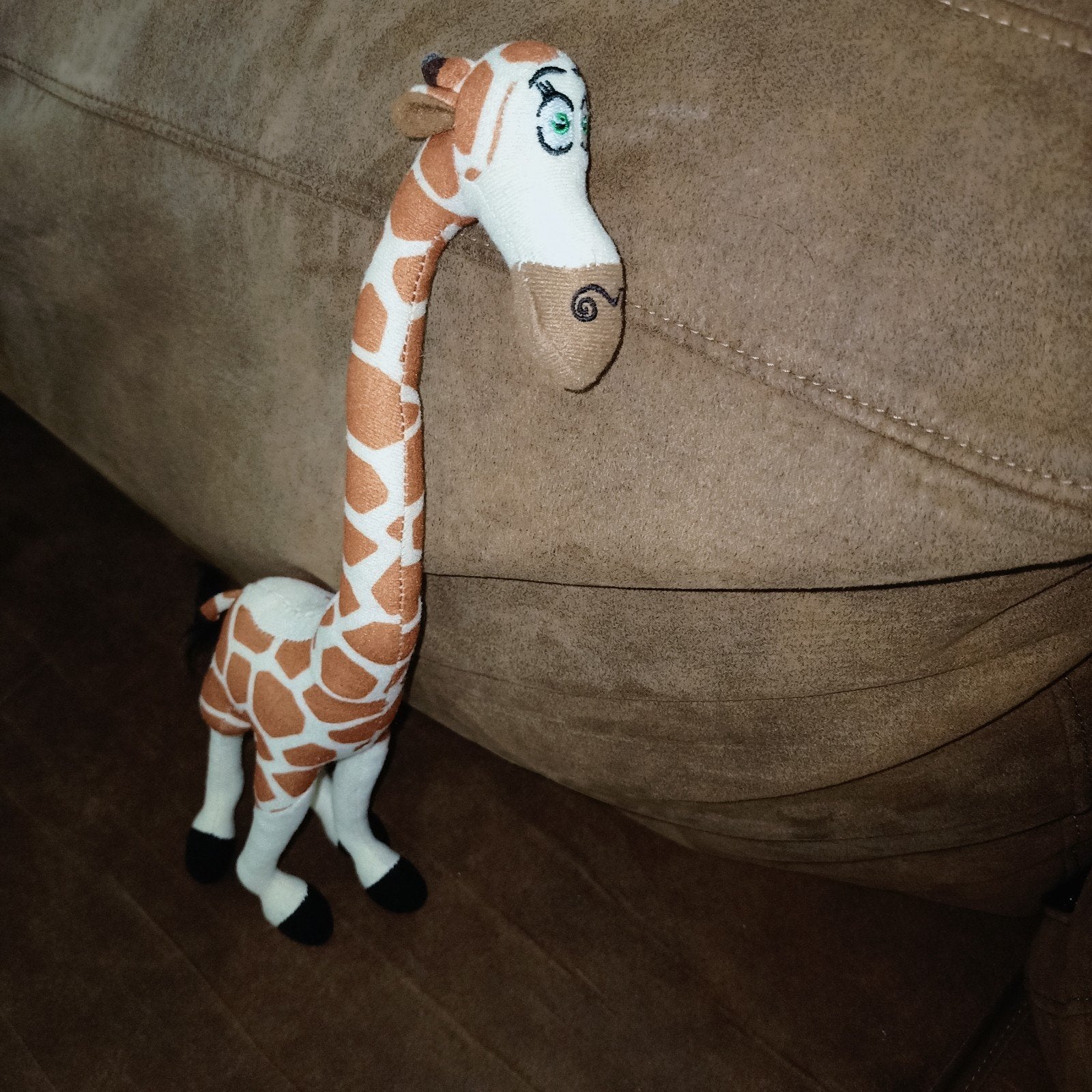 Dreamworks, madagascar 3 giraf melman, vintage 2005., Gebruikt, Overige merken, Giraf, Overige karakters