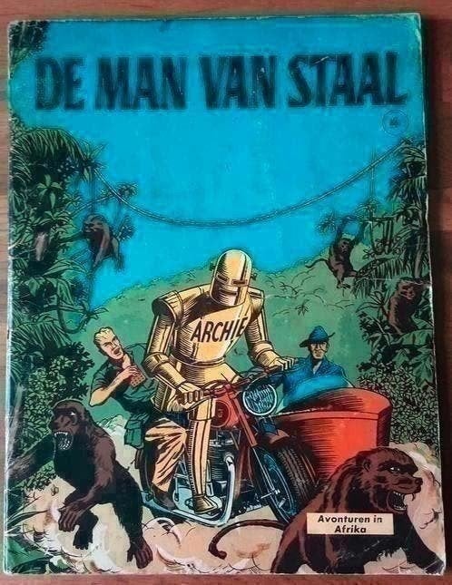 De man van staal 4, Eén stripboek, Ophalen of Verzenden, Gelezen