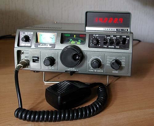Yaesu FT-7B zendontvanger voor radioamateurs, Telecommunicatie, Ophalen of Verzenden, Zo goed als nieuw