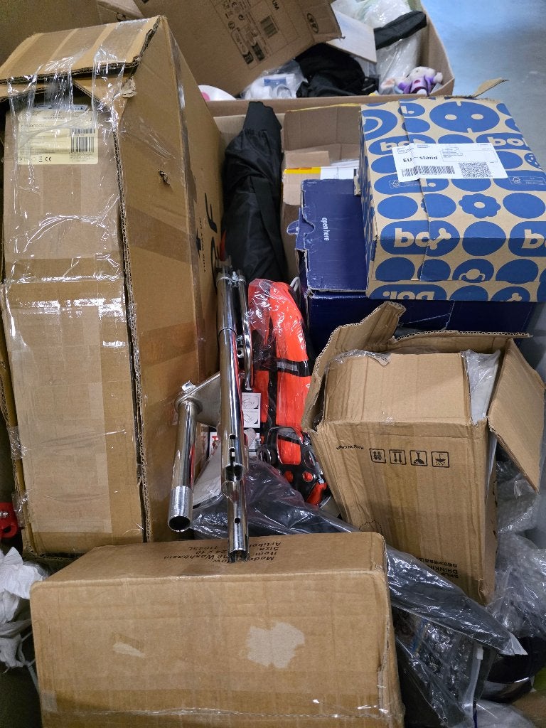 opkoop pallets, Ophalen, Gebruikt