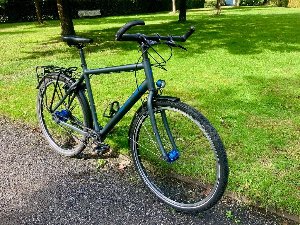Santos Travel Lite Rohloff H57, 28 inch, Gebruikt, 10 tot 15 versnellingen, Velgrem