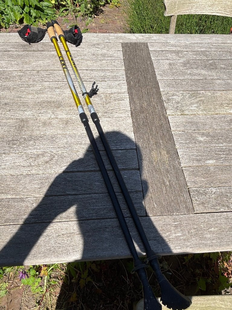 Leki Trainer wandelstokken, Sport en Fitness, Bergsport en Wandelen, Ophalen, Wandelstok