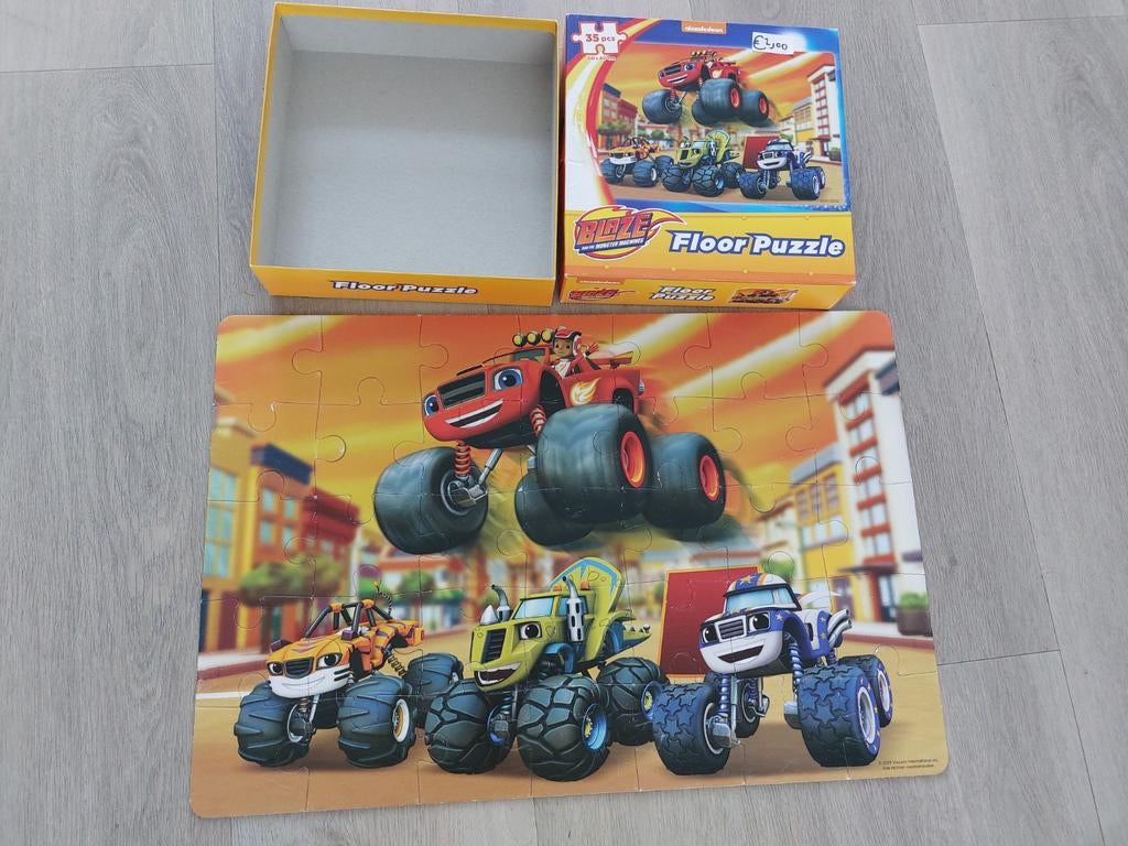 Blaze vloerpuzzel, Ophalen of Verzenden, Zo goed als nieuw