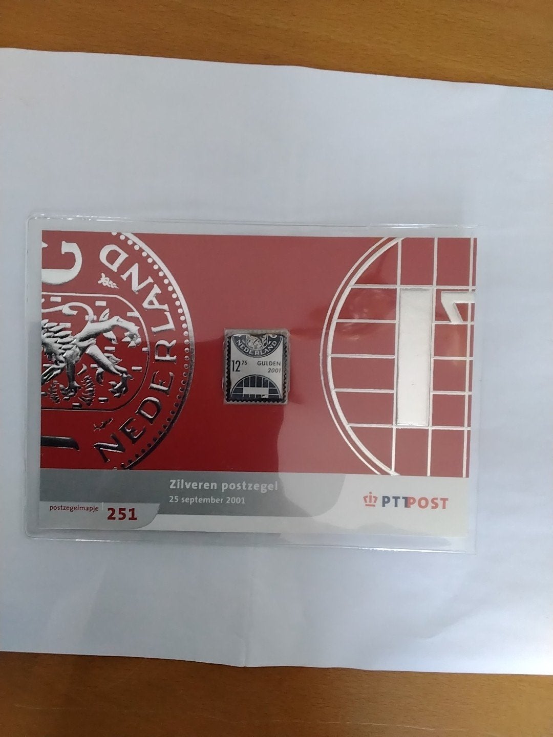 nederland postzegelboekje 251 zilveren postzegel, Verzenden