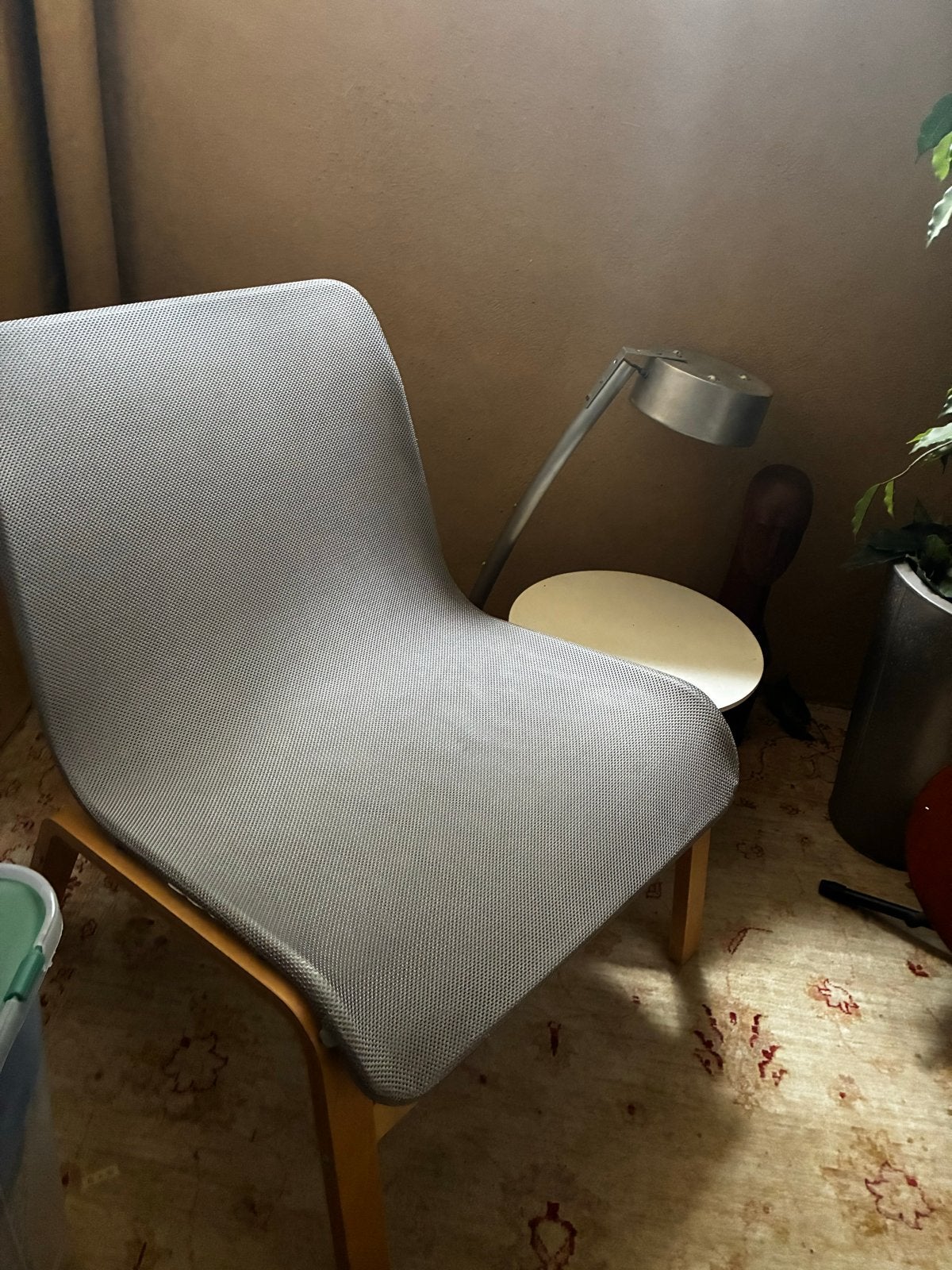 IKEA Lounge Stoel Fauteuil Lichtgewicht Ademend Hout, Ophalen, Gebruikt, Hout, Eén