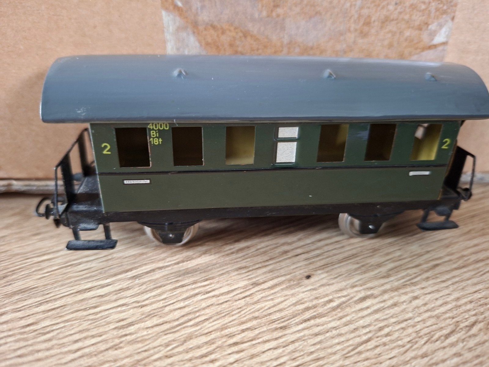 Märklin 4000, personenwagon Donderbus, Wisselstroom, Gebruikt, Wagon, Ophalen of Verzenden