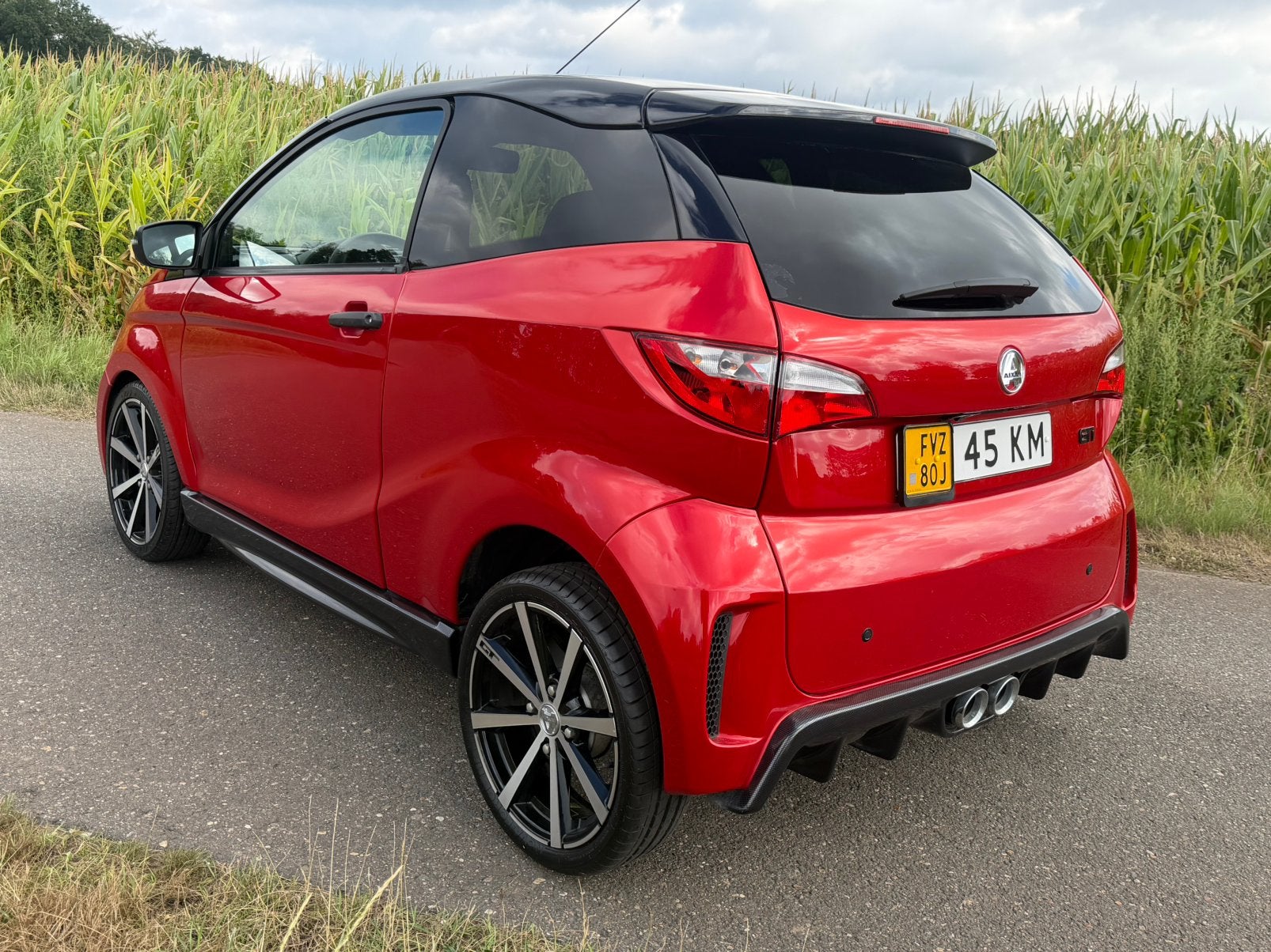 Aixam Coupé GTI | Zeer lage KM | Carplay | Sportvelgen ✅, Overige merken, Ophalen of Verzenden, Zo goed als nieuw, 16 km/u of meer