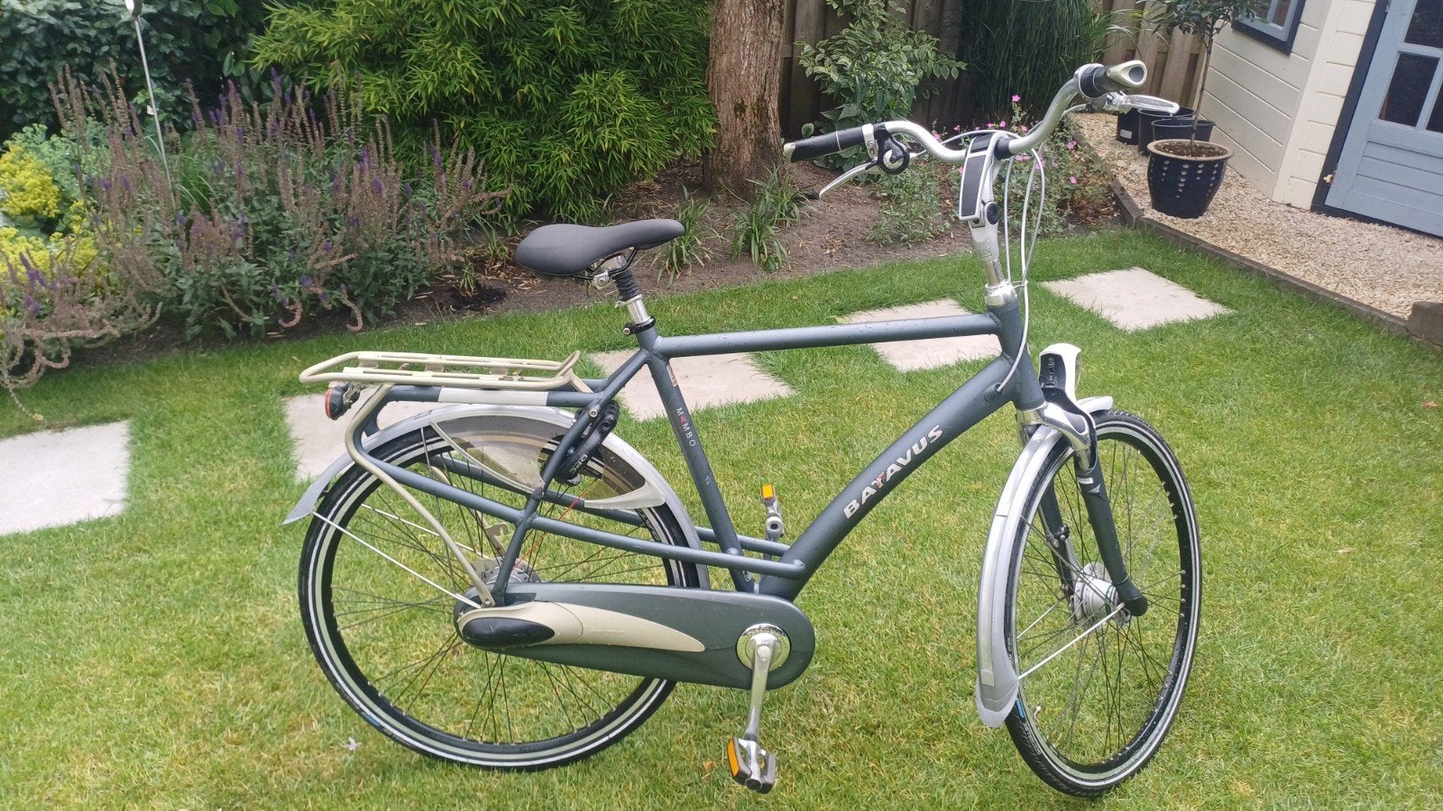 Mooie Gazelle Manbo herenfiets - 61 inch, 8 versnellingen, Ophalen, Gebruikt, Gazelle, Versnellingen