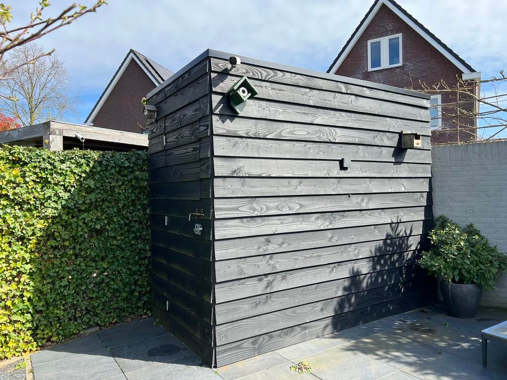 Houten schuur, Tuin en Terras, Ophalen, Gebruikt, Hout, Overige typen