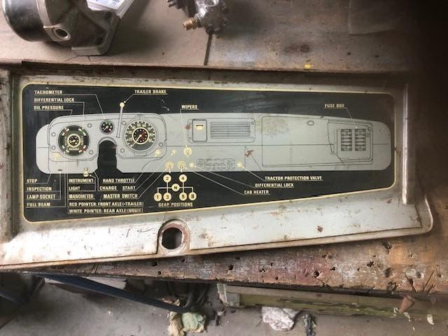 scania vabis dashbord klep, Auto-onderdelen, Vrachtwagen-onderdelen, Verzenden, Gebruikt, Scania, Carrosserie en Plaatwerk
