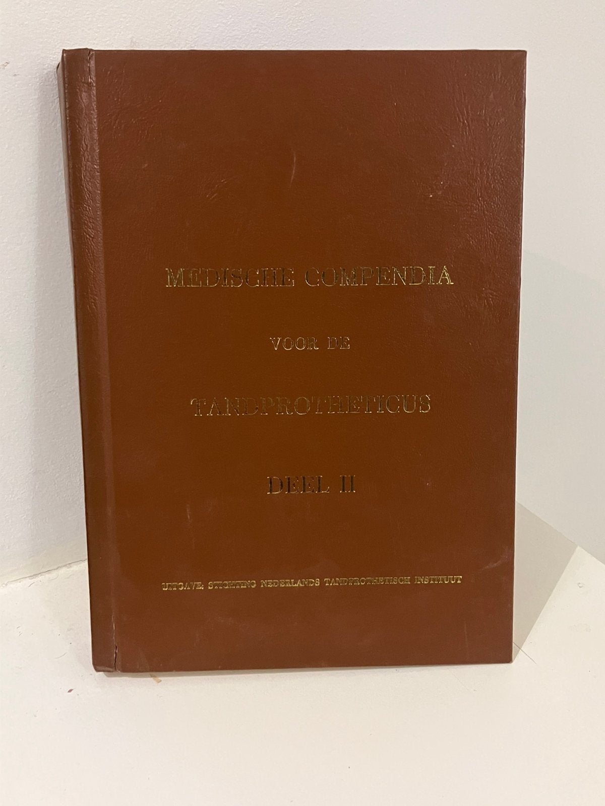 Medische Compendia voor de Tandprotheticus – Deel II, Boeken, Ophalen of Verzenden, Gelezen, Medisch