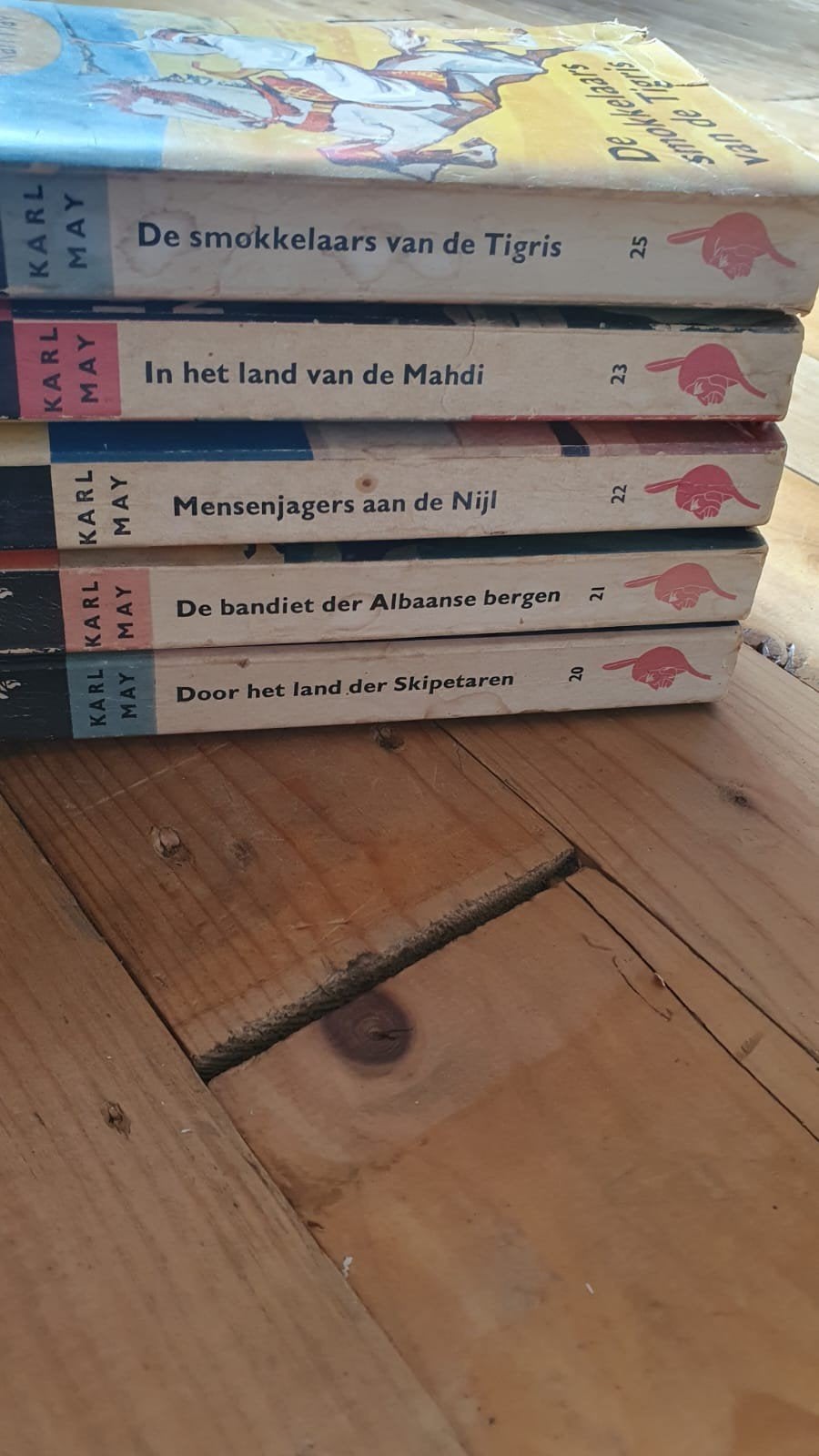 Karl May Pockets - Complete set van 25 boeken, Ophalen of Verzenden, Gelezen, Karl May