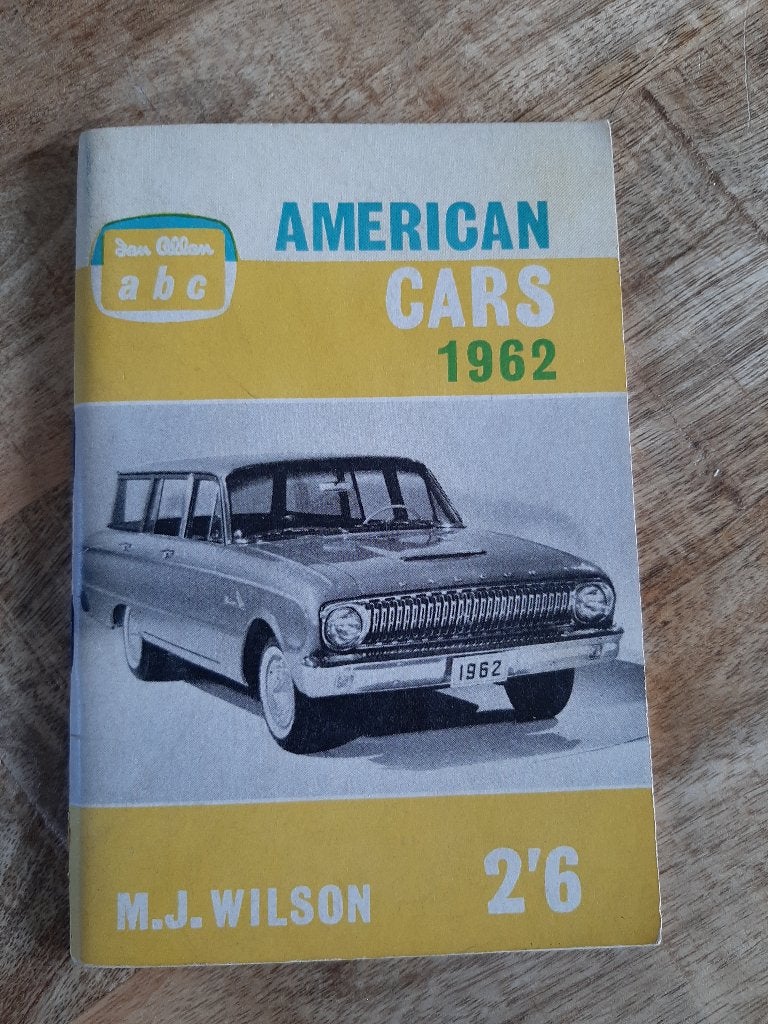 Amerikaanse auto's 1962, Ophalen of Verzenden