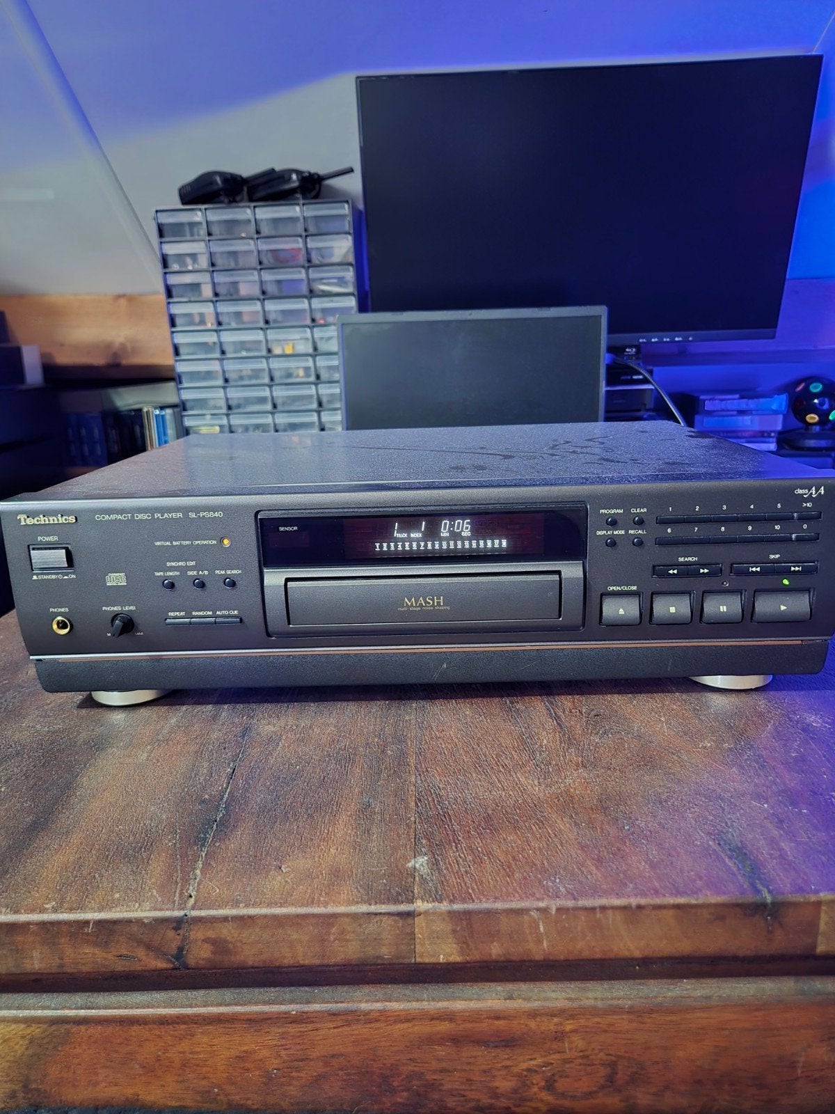 Technics SL-PS840 CD-speler - Uitstekende staat, Ophalen, Zo goed als nieuw, Technics