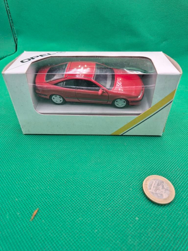 69 opel calibra 1/43, Ophalen of Verzenden, Zo goed als nieuw, Auto