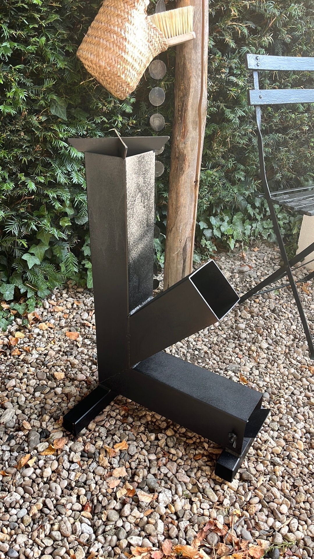 Rocket stove, Tuin en Terras, Buitenkeukens, Ophalen, Gebruikt, Vrijstaand