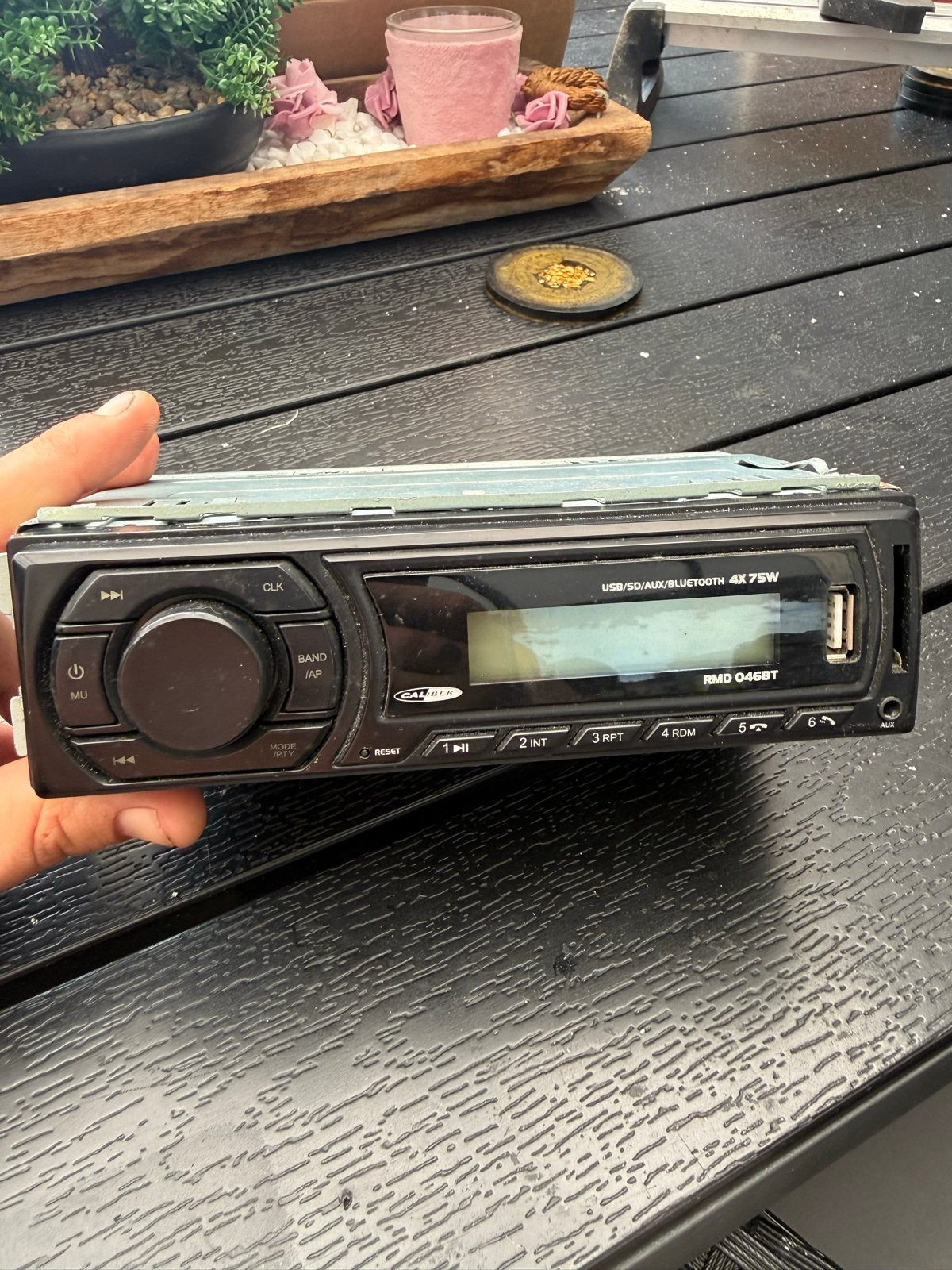Caliber RMD 046BT Autoradio met Bluetooth en USB, Ophalen of Verzenden, Gebruikt