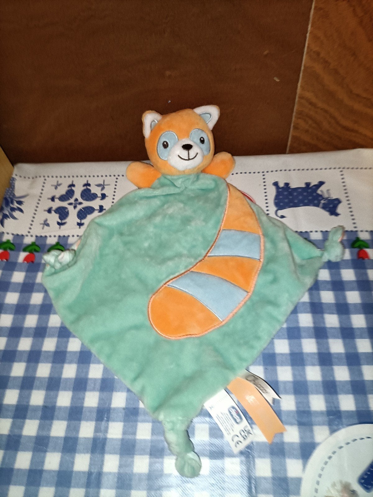 Chicco rode panda knuffel My sweet Doudou, Ophalen of Verzenden, Zo goed als nieuw, Overige typen