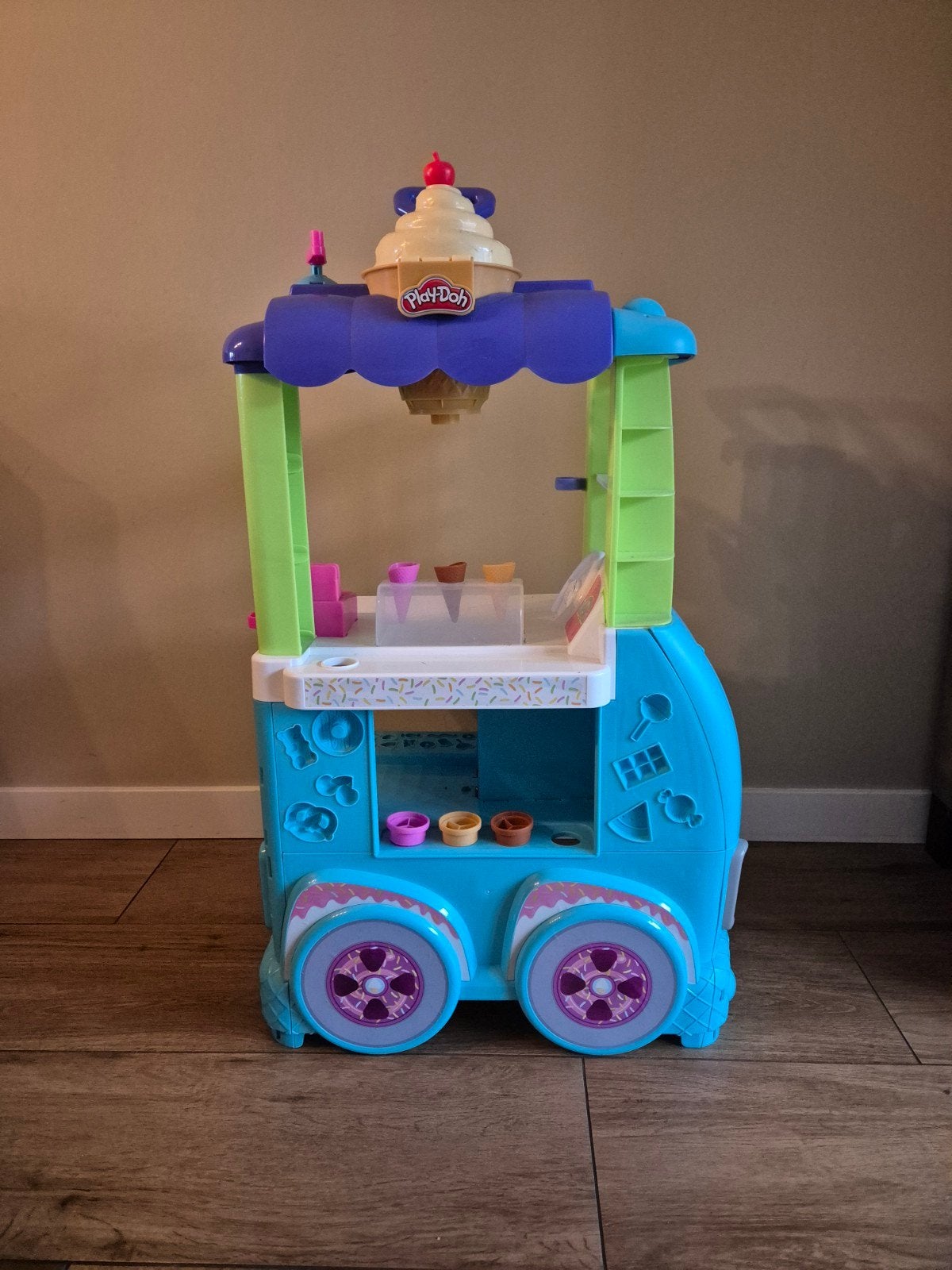 Play-Doh ijscokar, Ophalen, Gebruikt, Knutselen, Met geluid