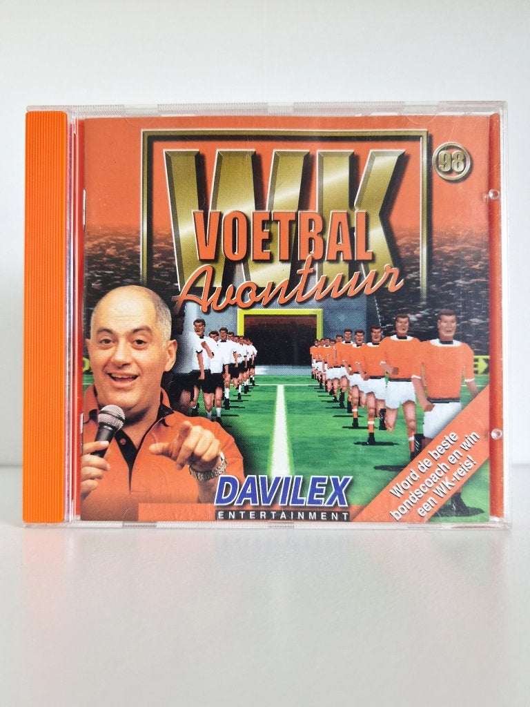 WK '98 Voetbal Avontuur - Davilex - PC cd-rom, Spelcomputers en Games, 1 speler, Ophalen of Verzenden, Zo goed als nieuw, Vanaf 3 jaar
