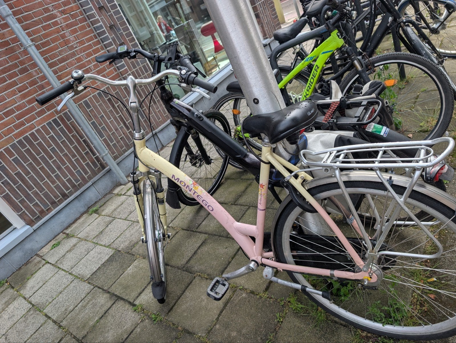 Montego damesfiets met 3 versnellingen, Gebruikt, Velgrem, Versnellingen, 50 tot 53 cm