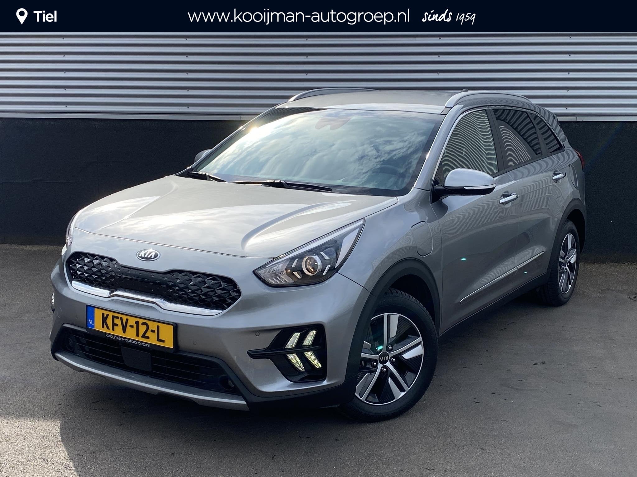 Kia Niro 1.6 GDi PHEV DynamicLine Navigatie, keyless, Apple, Gebruikt, Leder en Stof, Plug-in hybride, SUV of Terreinwagen