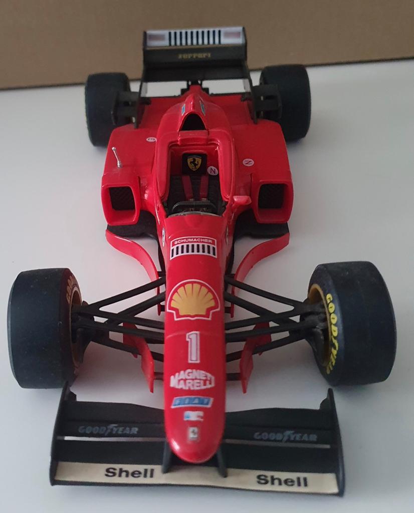 Modelbouw Ferrari F310(1996) Michael Schumacher 1:20, Ophalen of Verzenden, Zo goed als nieuw, Overige merken