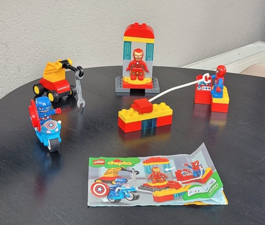 Duplo | Laboratorium van superhelden (Spiderman) | 10921, Kinderen en Baby's, Speelgoed | Duplo en Lego, Compleet, Marvel, Ophalen of Verzenden