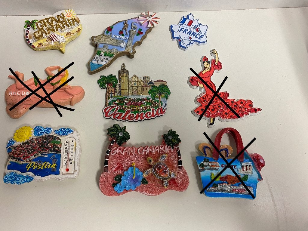 Diverse verzameling koelkastmagneten, Ophalen of Verzenden, Gebruikt