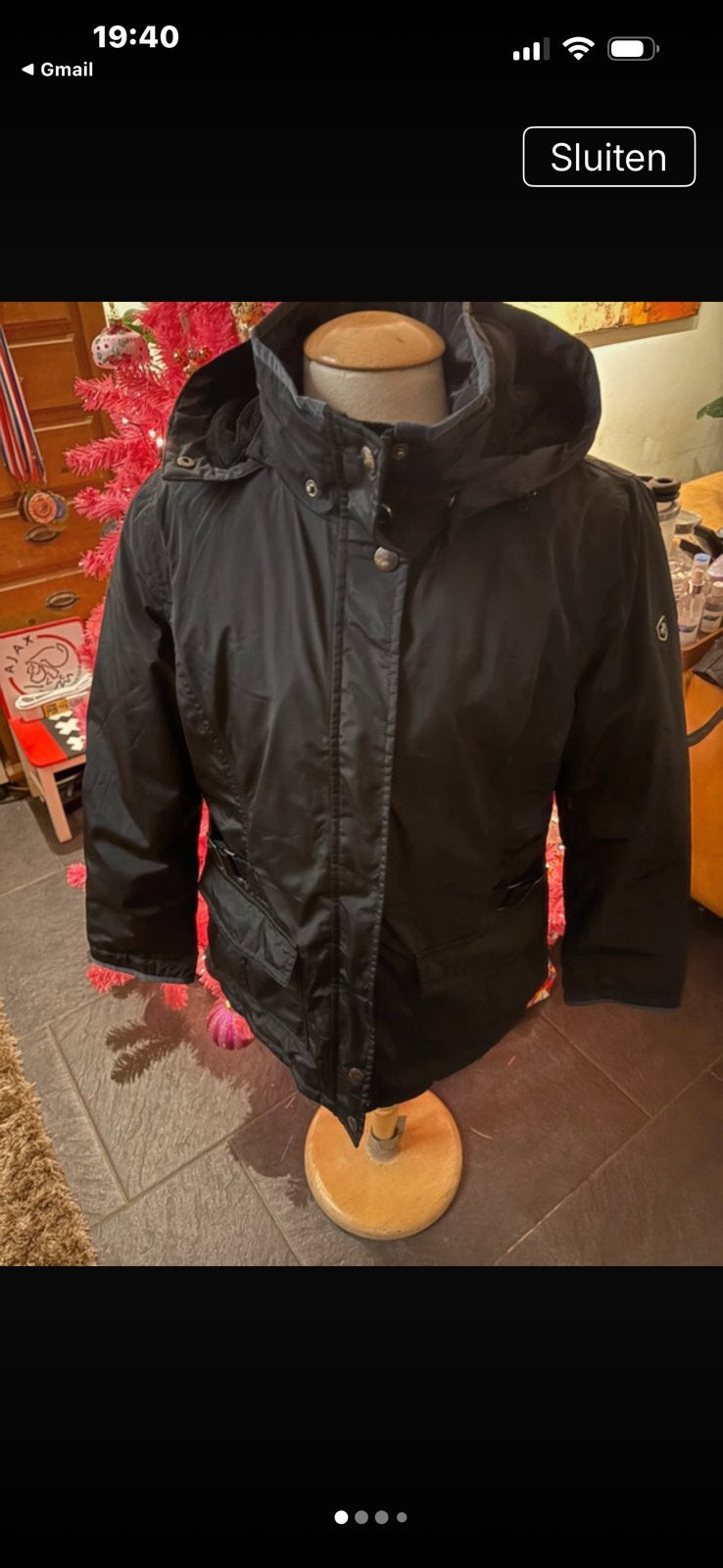 Wellensteyn winter/ski jas, Ophalen of Verzenden, Zo goed als nieuw, Maat 38/40 (M), Blauw