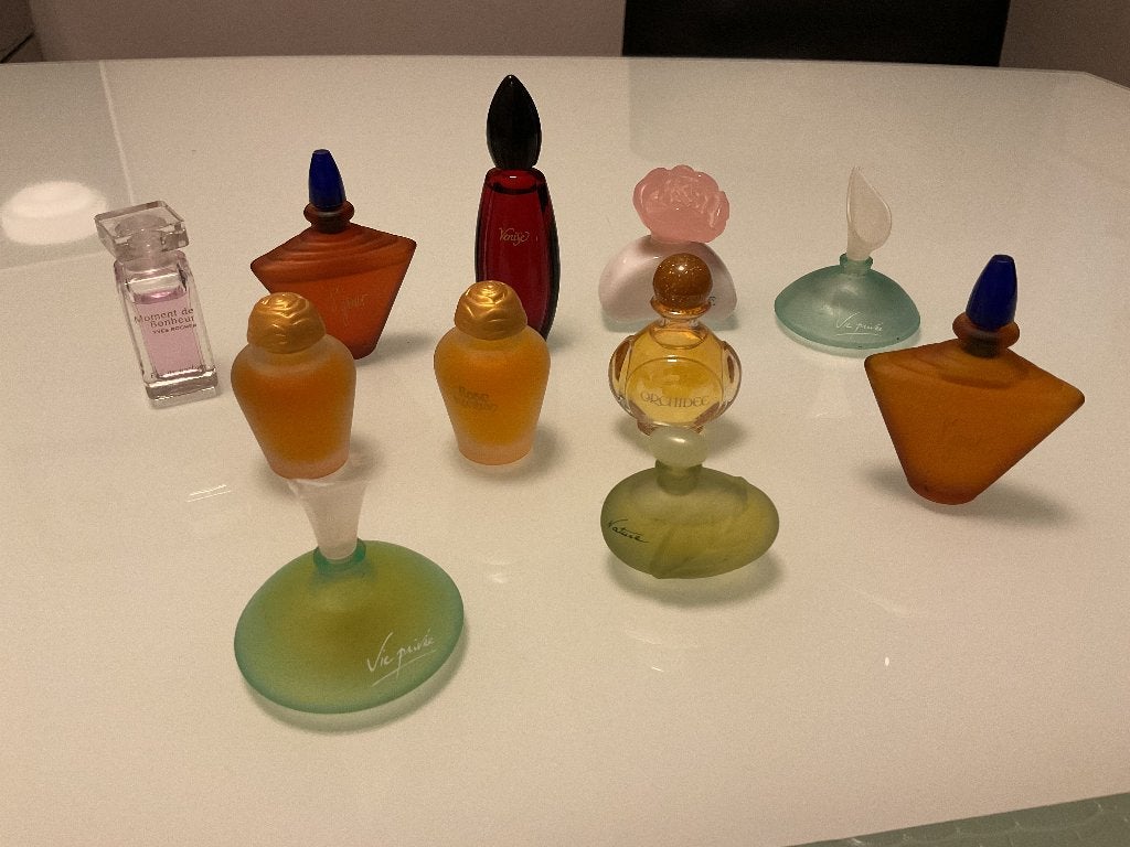 Yves rocher miniatuur parfum miniaturen ruilen mogelijk, Ophalen of Verzenden, Zo goed als nieuw, Miniatuur, Gevuld