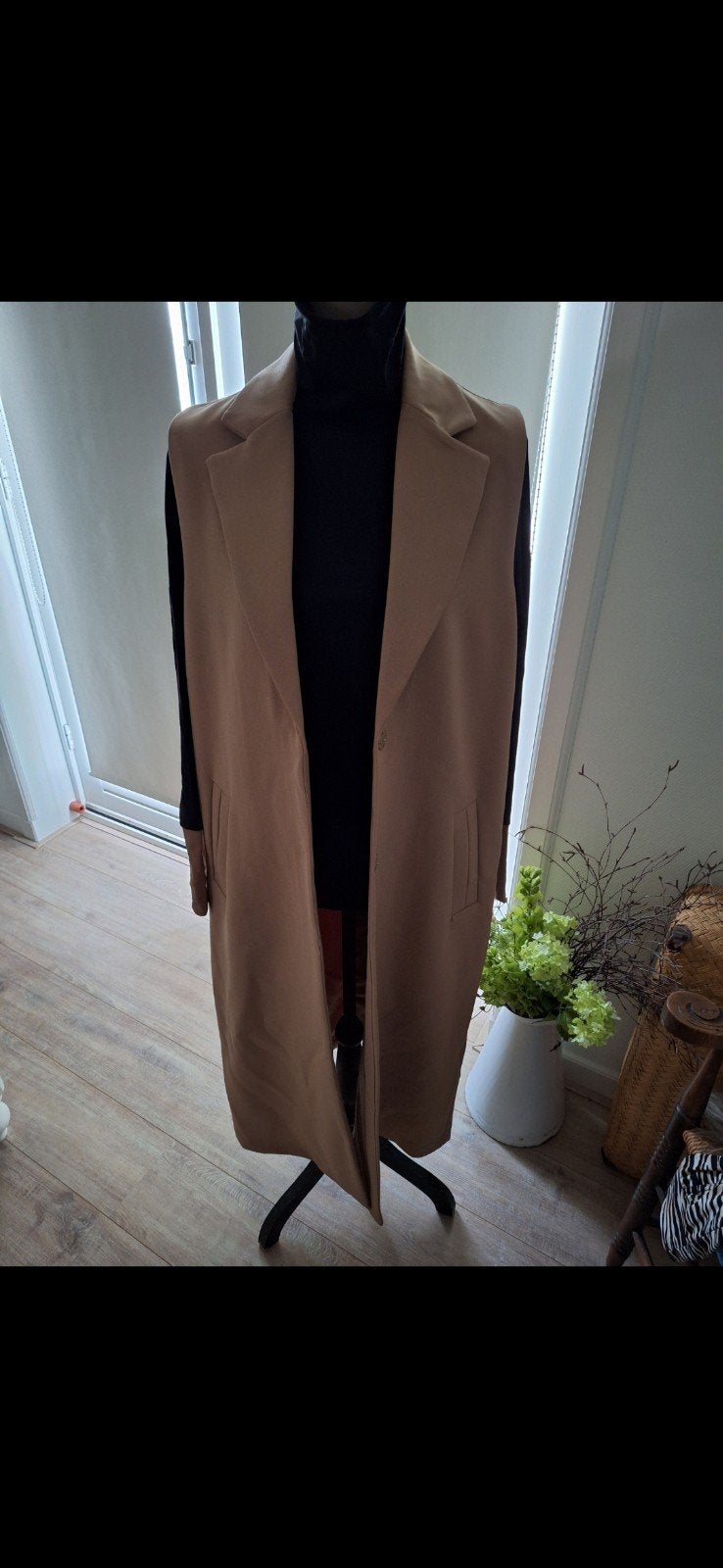 Gilet met bijpassend pullover maat L, Ophalen of Verzenden, Zo goed als nieuw, Zwart