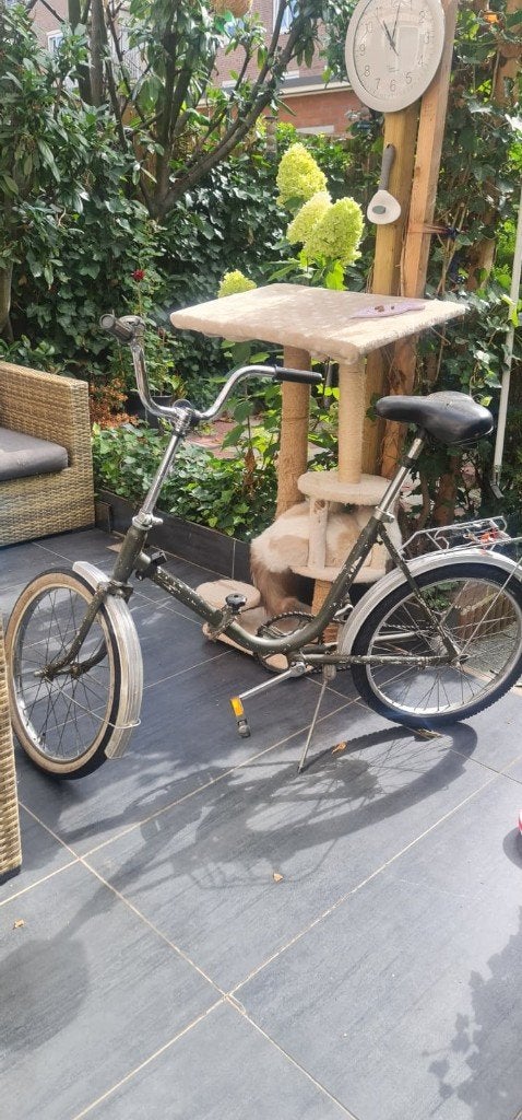 Vouwfiets, Fietsen en Brommers, Fietsen | Vouwfietsen, Ophalen, Terugtraprem, Gebruikt, Heren