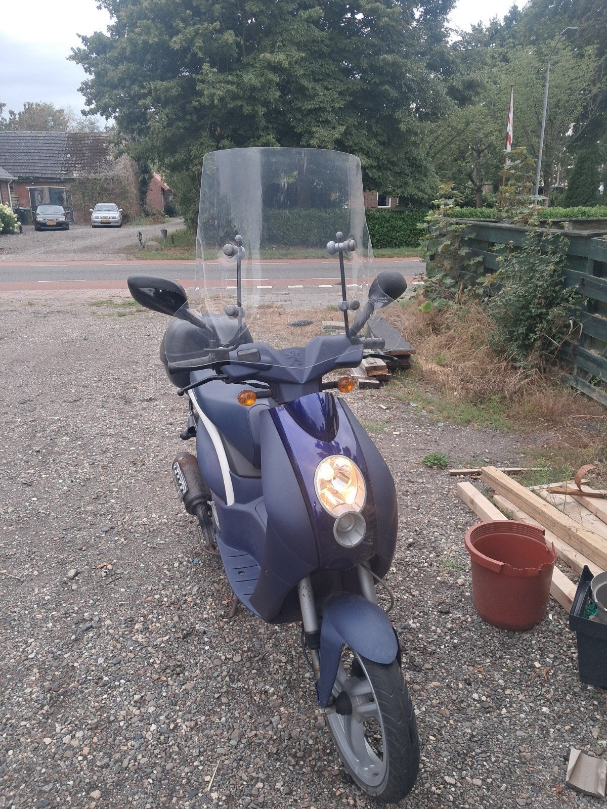Peugeot Ludix Blauw Kenteken !, Ophalen, Gebruikt, Benzine, Peugeot