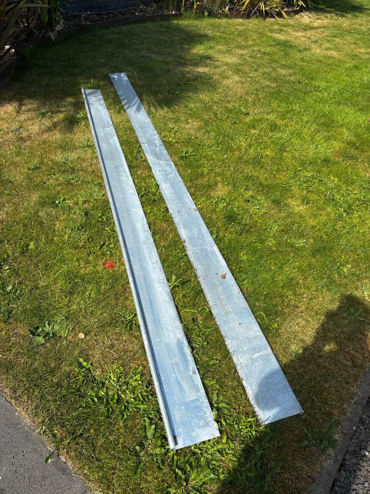 Zinken deklijst type E - 2 lengtes (400cm & 350cm), Ophalen, Nieuw, Overige metalen