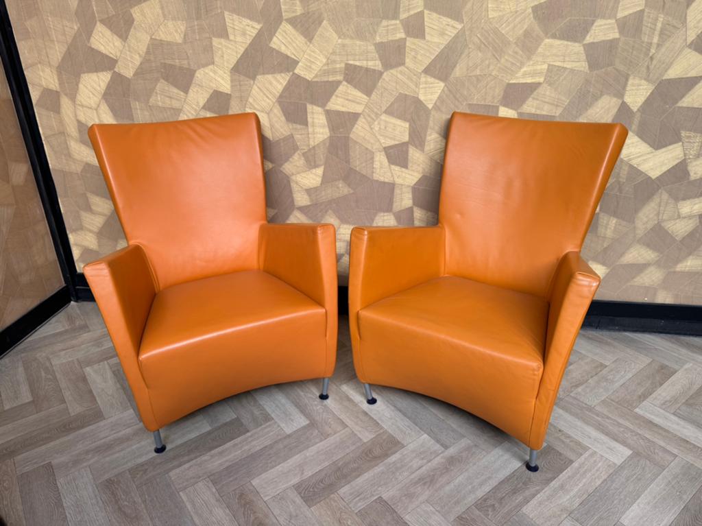 Set Montis Windy Fauteuils, Huis en Inrichting, Fauteuils, 75 tot 100 cm, Ophalen of Verzenden, Zo goed als nieuw, Stof