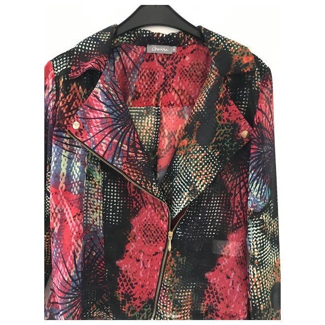 Blouse/jasje van Geisha maat 36 NL. Nieuw!, Geisha, Meerkleurig, Nieuw, Ophalen of Verzenden