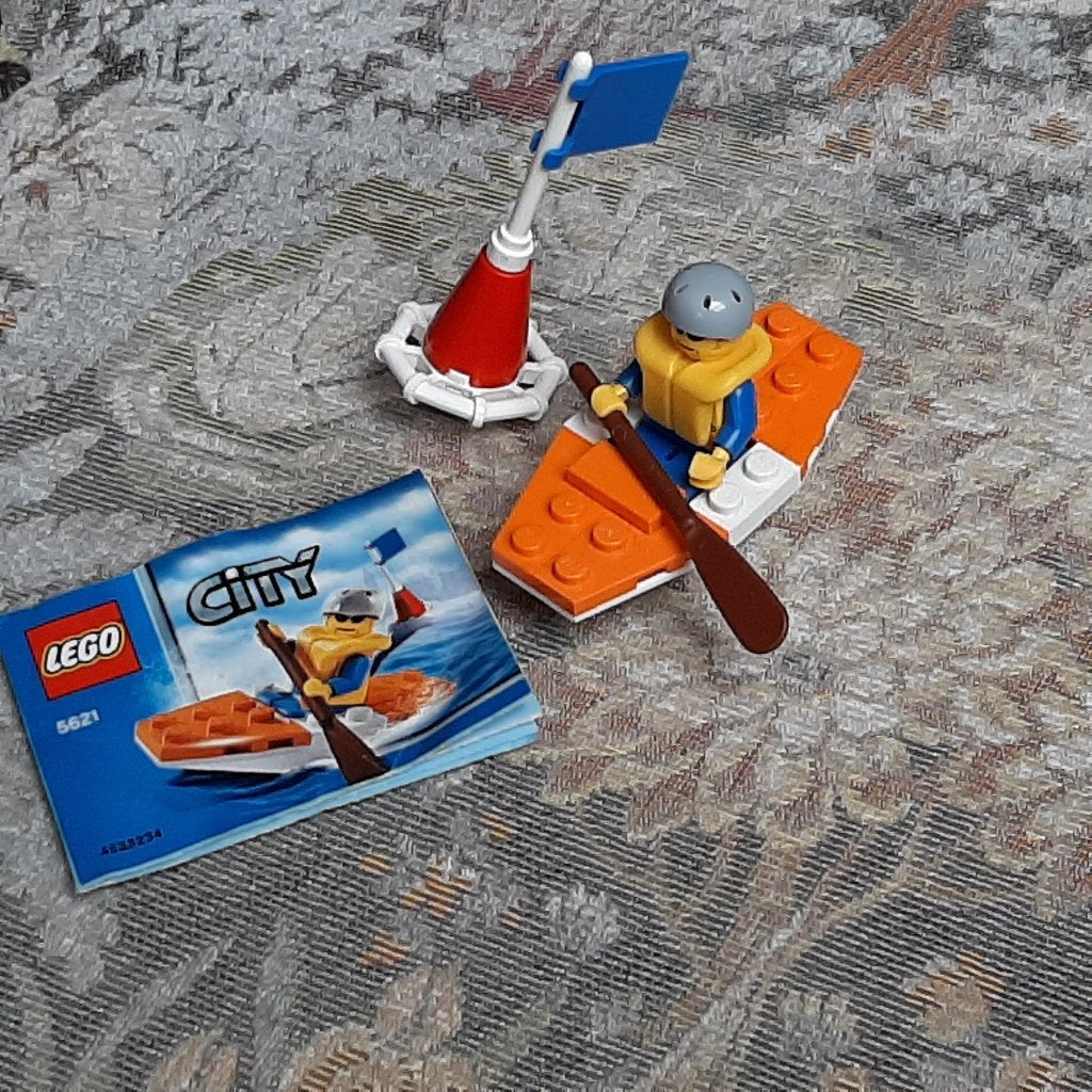 LEGO City Coast Guard Kayak (5621), Ophalen, Lego, Compleet, Complete set